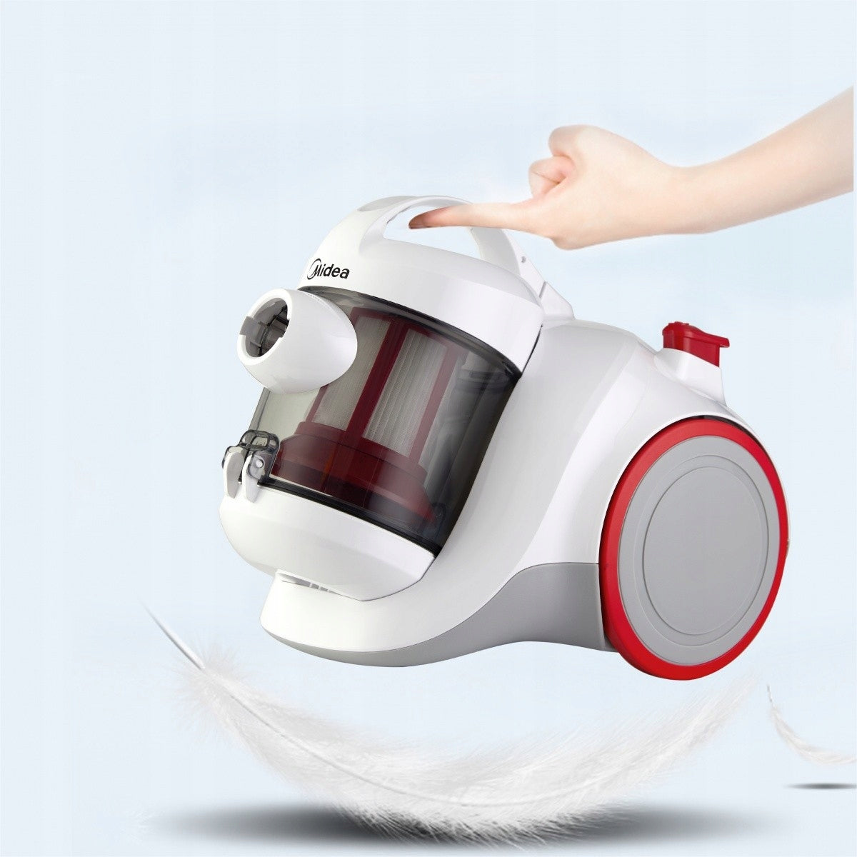 Bagless vacuum cleaner Midea MC01PLWH Manufacturer code MC01PLWH