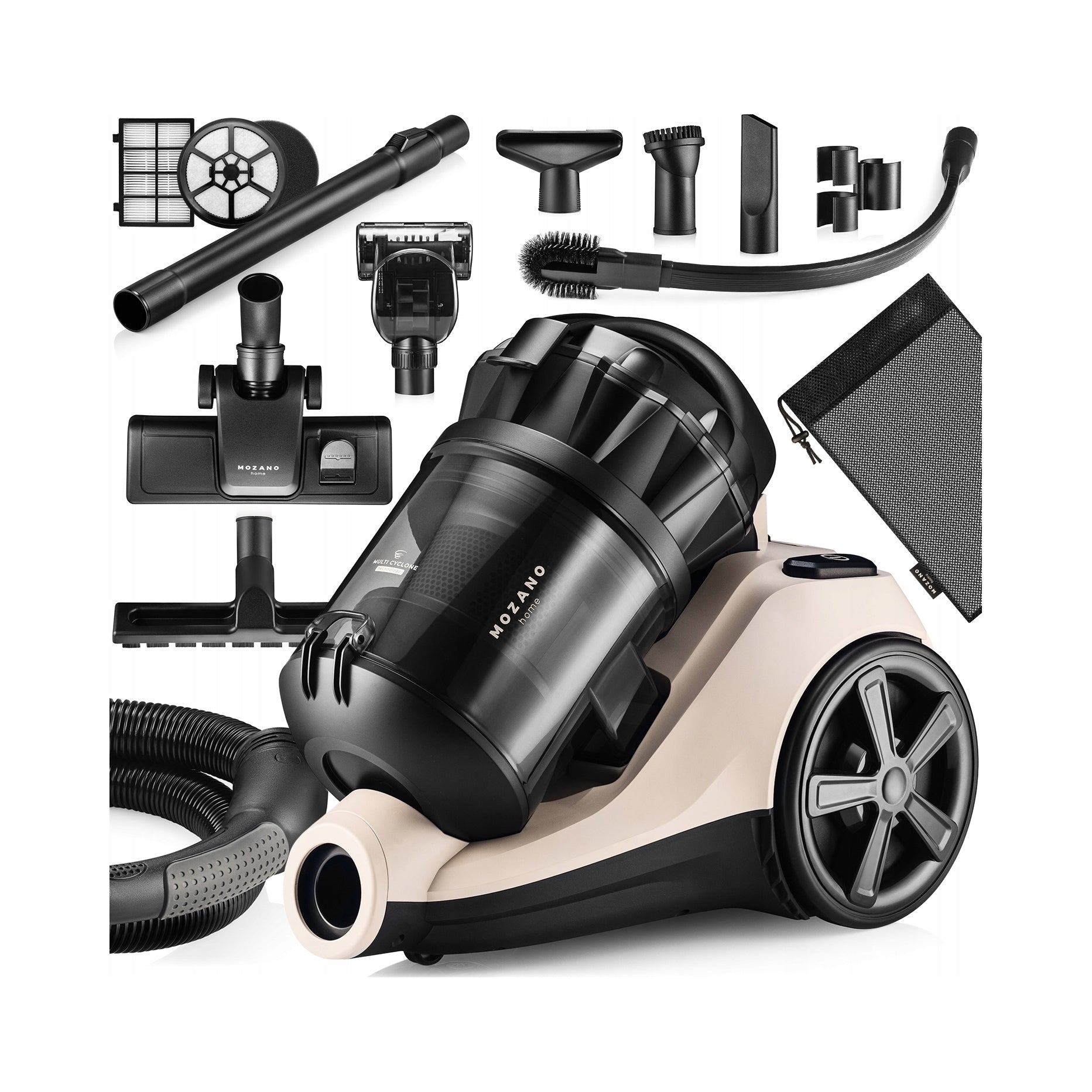 Bagless vacuum cleaner Mozano MAX Cyclonic 4000 3L Large Set