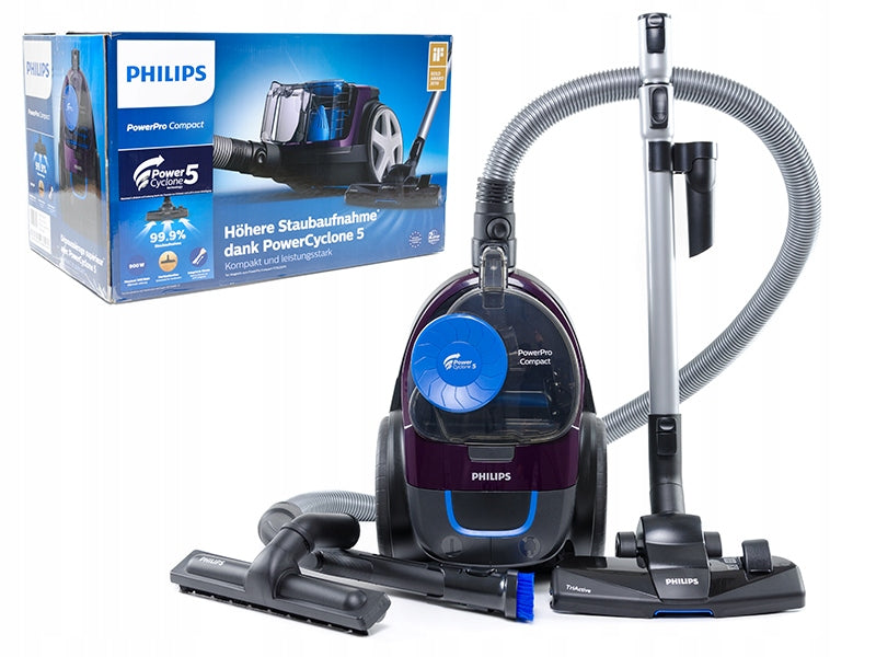 Bagless vacuum cleaner PHILIPS PowerPro FC9333/09 900W 4 TIPS 1,5l