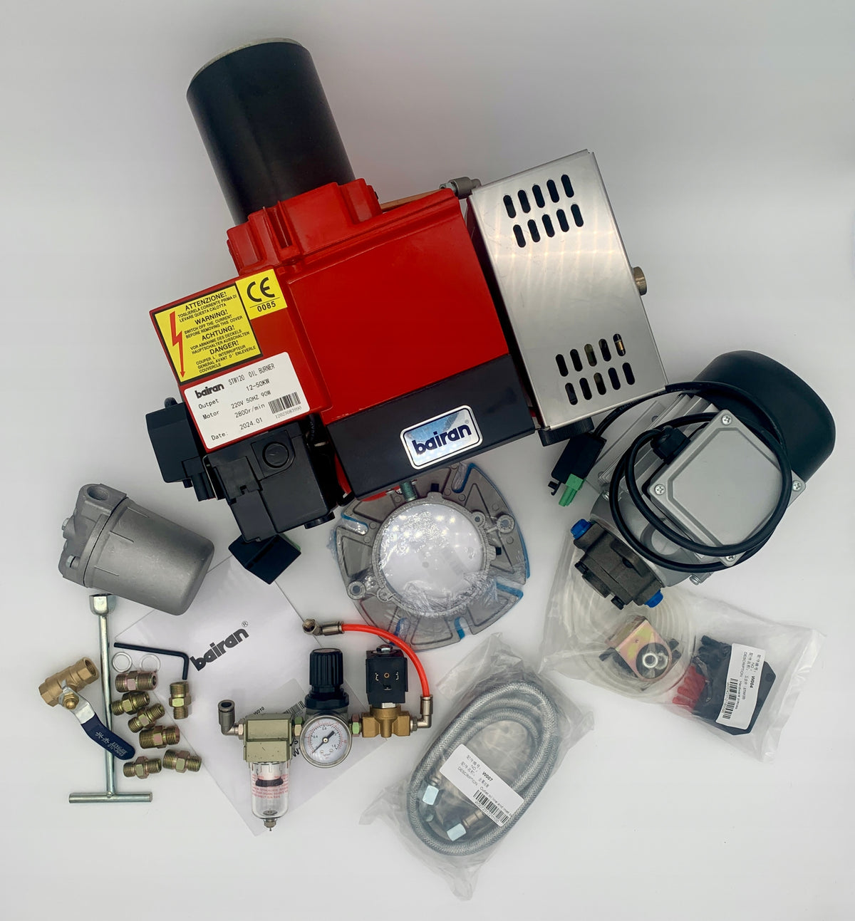 Bairan Multi-oil burner STW120 Manufacturer code BAIRAN STW120
