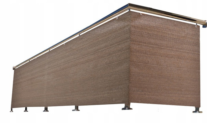 Balcony cover Universal Brown Mat