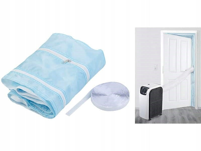 Balcony door seal Sichler air conditioner connection Packaging status original