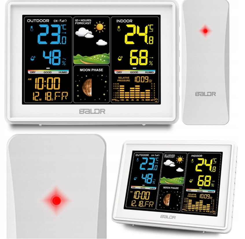 Baldr Weather station wireless hygrometer thermometer sensor