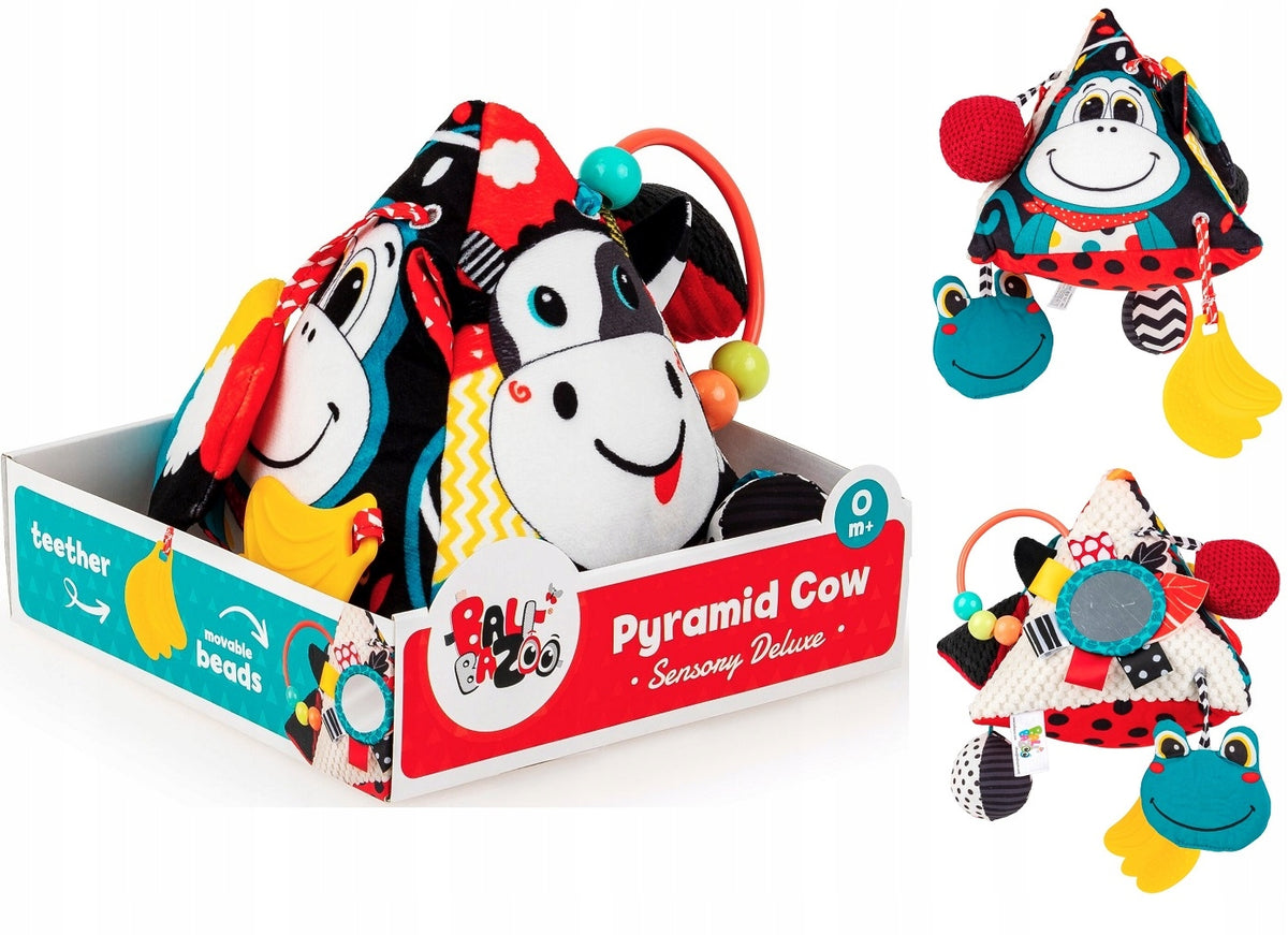 BaliBaZoo Pendant Pyramid DELUXE COW Fudge mirror bell carton Brand Balibazoo