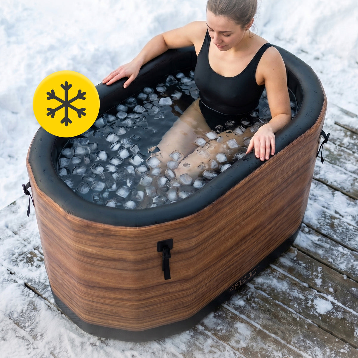 Balia Basin Inflatable Ice Bath Barrel Drop-Stitch Packaging status original