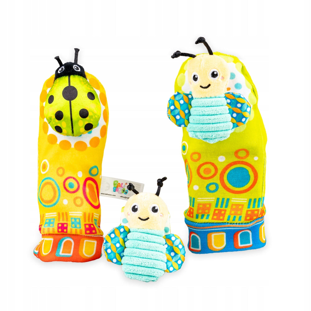 Balibazoo Meadow Rattles Set Brand Balibazoo