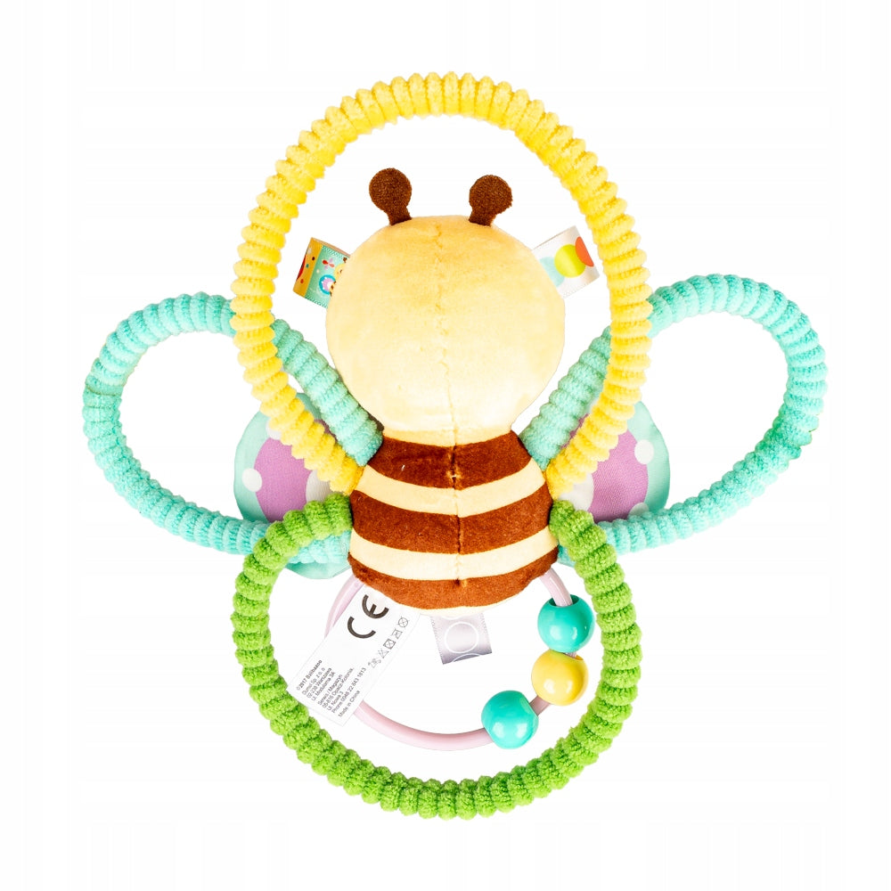 Balibazoo Sensory Rattle cuddly BEE BASIA BELL 0m+ Manufacturer code BB 82615