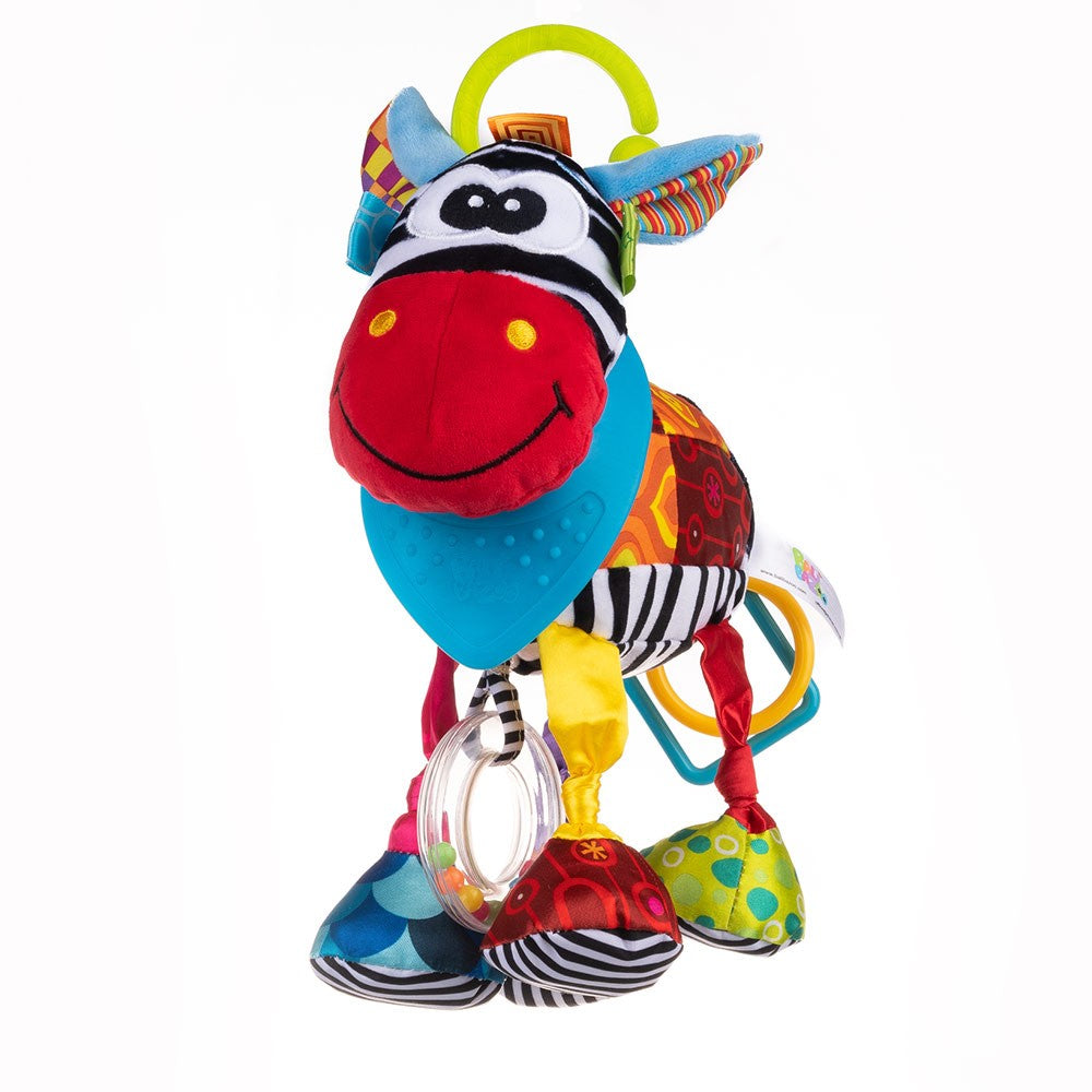 Balibazoo donkey rattle pendant Dave Packaging status original