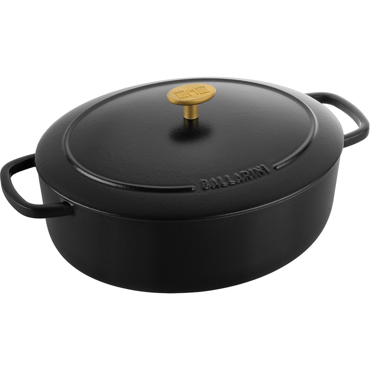 Ballarini Bellamonte Cast iron pot 4.5 ltr black