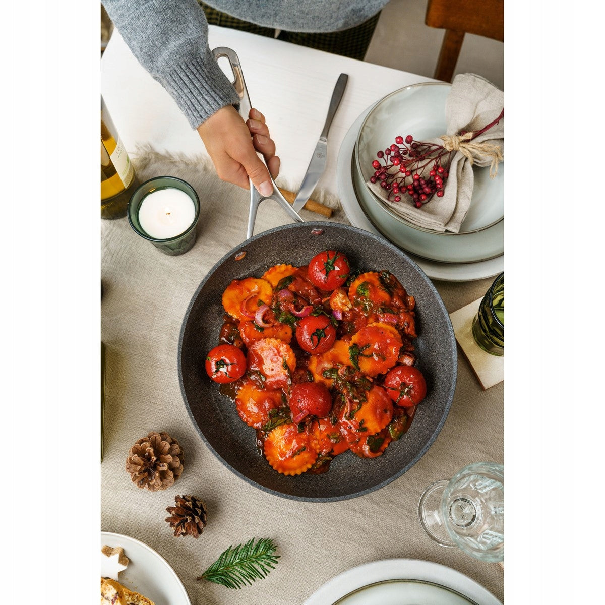 Ballarini Salina Granitium Induction Wok 30 cm Brand Ballarini