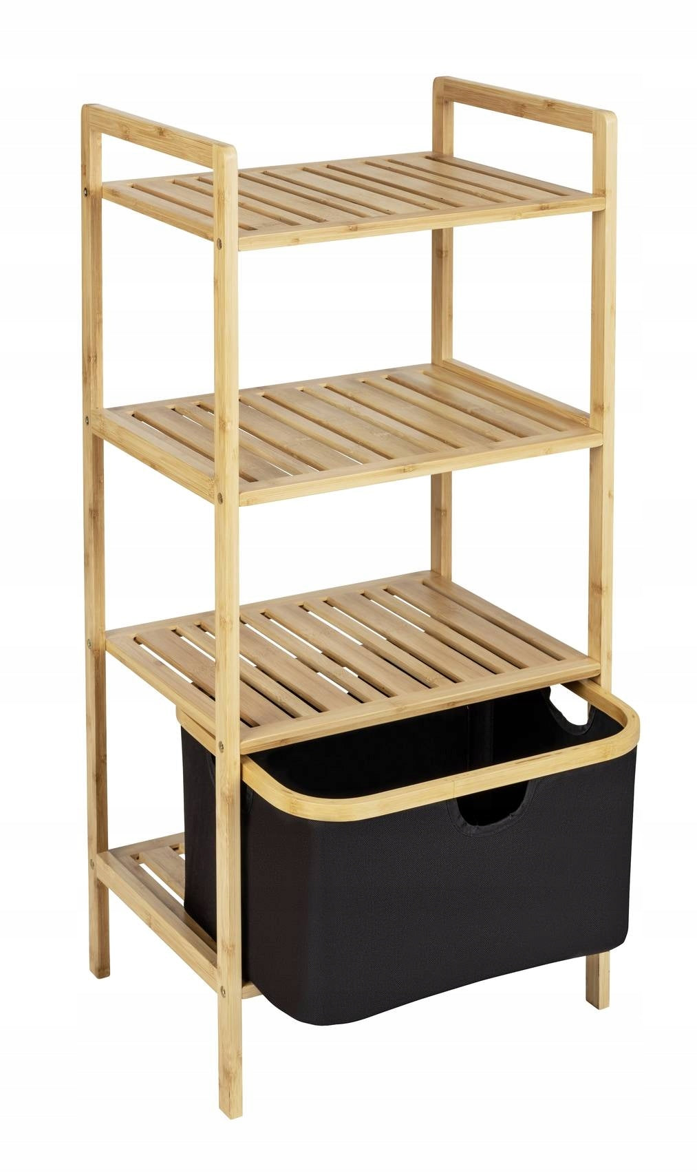 Bamboo BATHROOM RACK 3 levels Ecori WENKO Furniture depth 44 cm