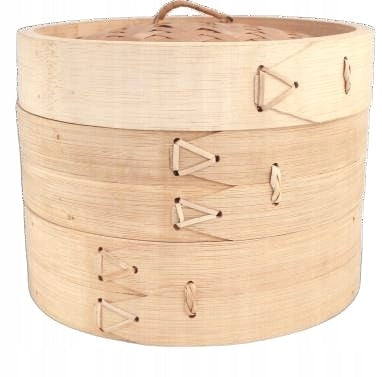 Bamboo Basket Steamer 2 Horizontal Diameter 25 cm Manufacturer code 19320