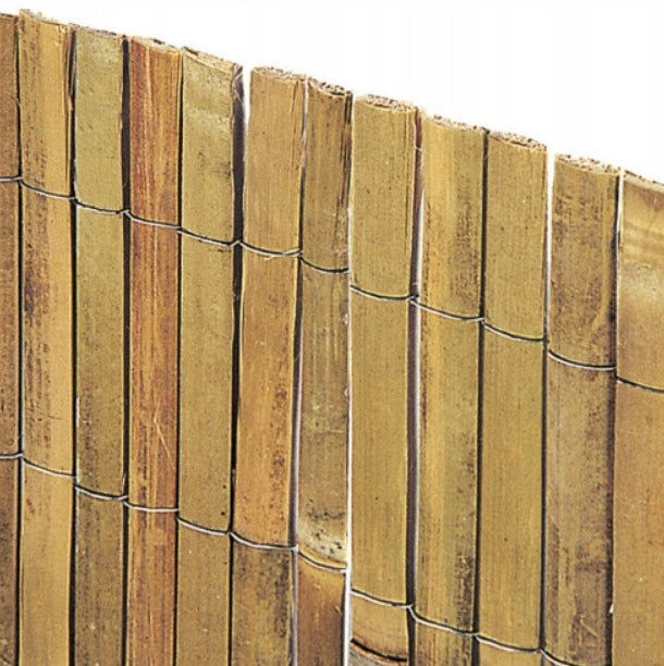 Bamboo Mat Balcony Cover 100x300 cm Terrace Natural Fence Brand no brand