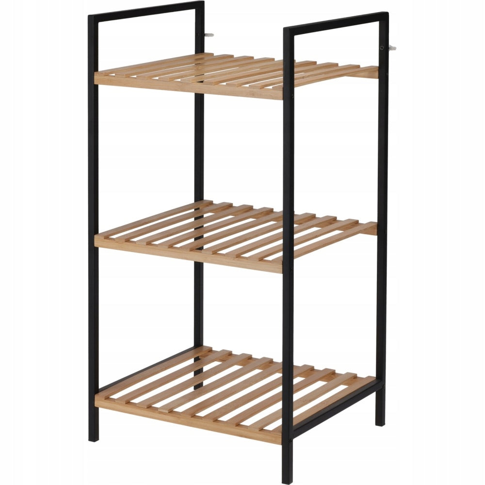 Bamboo bathroom shelf 3 shelves 38 x 32,5 x 70 cm