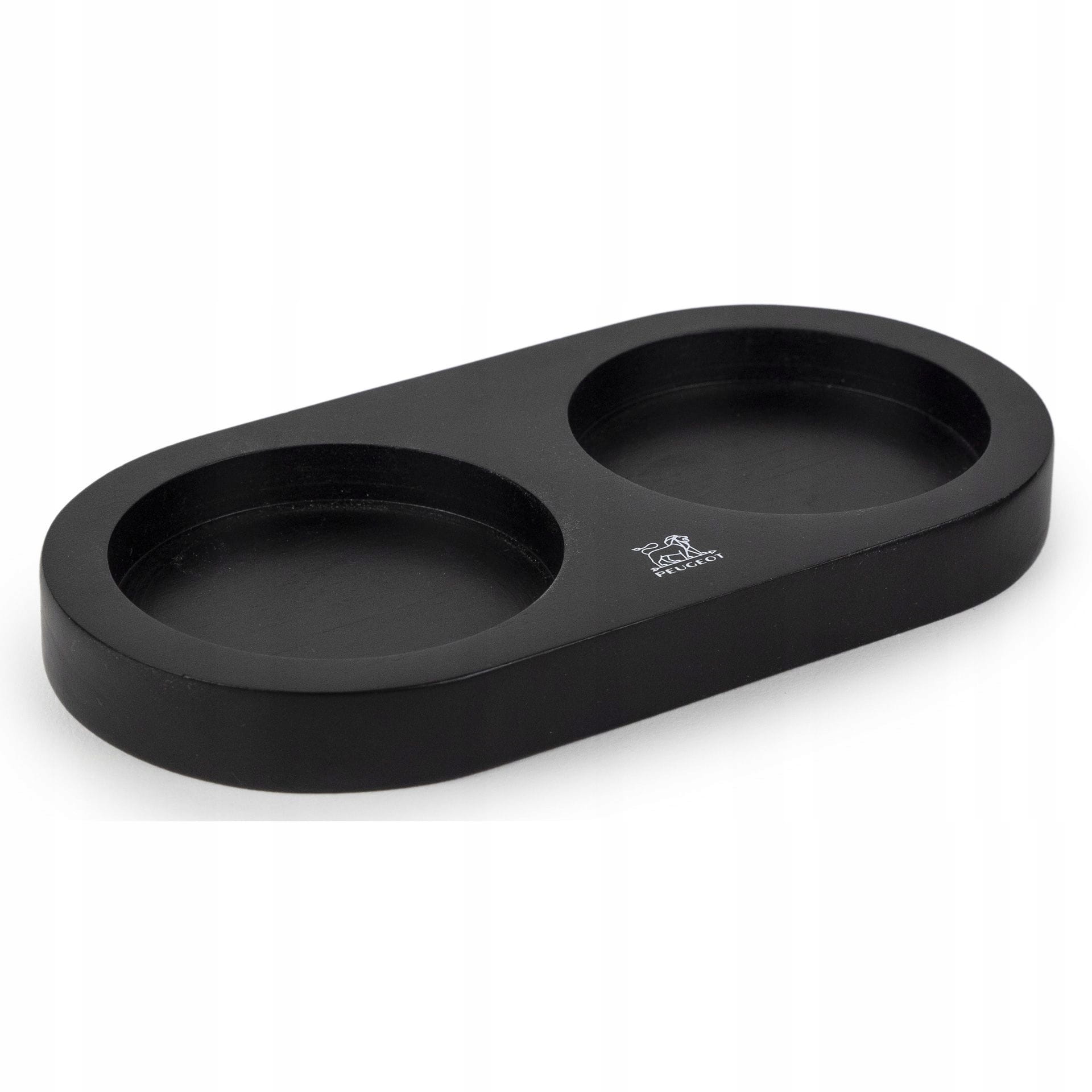 Bamboo stand Peugeot black for salt pepper grinders 17cm