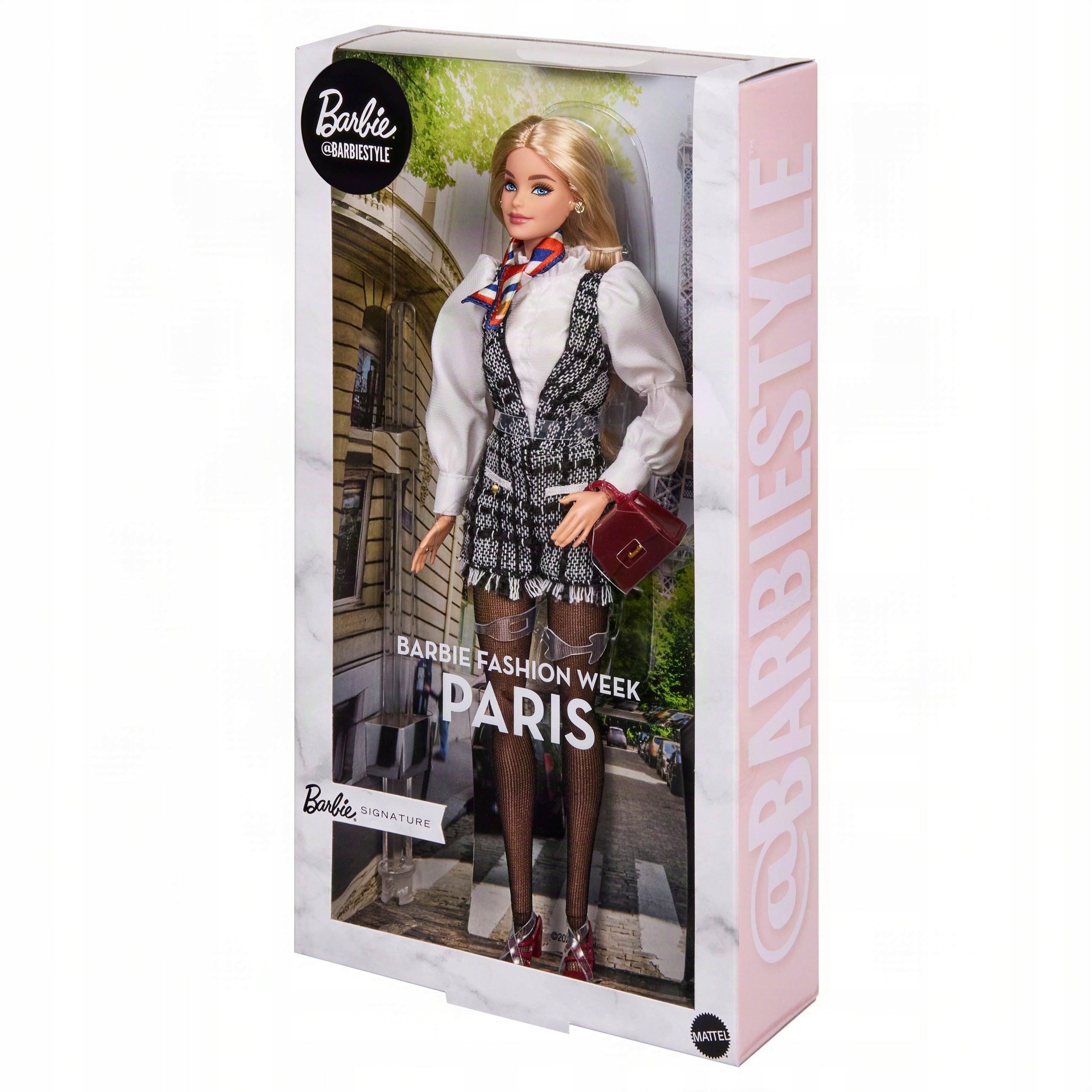 Barbie @BarbieStyle – Paris Collectible Doll (Paris) JJX30 Manufacturer code JJX30
