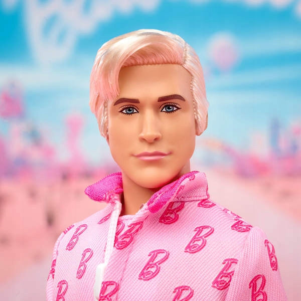 Barbie Movie Ken Movie Doll Pink Jumpsuit Letter B JCP80 EAN (GTIN) 0194735274772