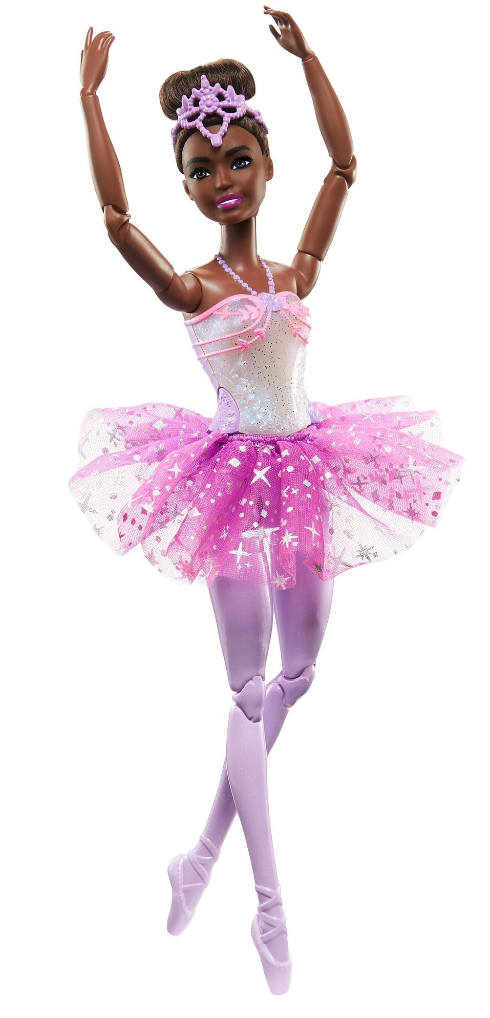 Barbie glowing magic ballerina with purple skirt HLC26 Brand Barbie