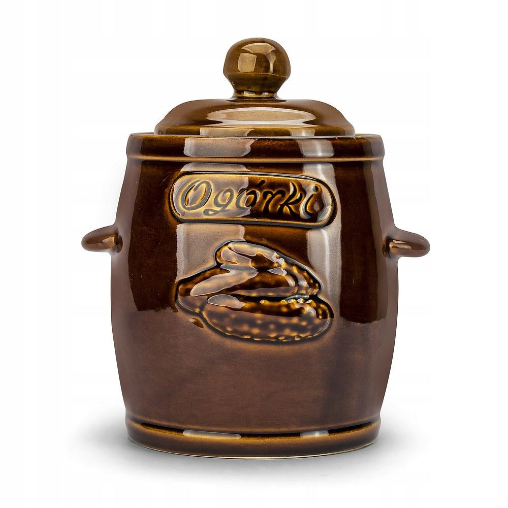 Barrel for pickling pot stoneware HERMETIC 3L