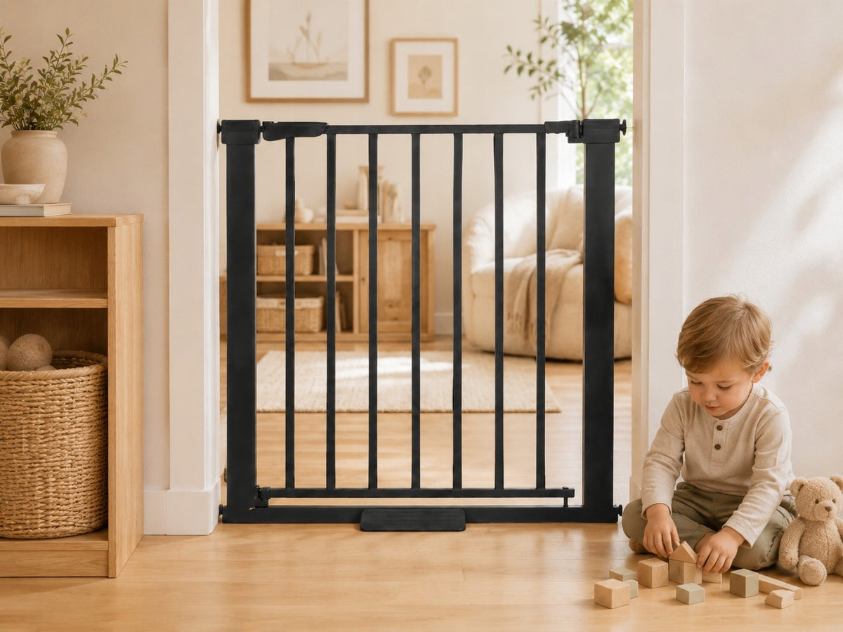 Barrier for Stairs Expansion Safety Gate Child Dog 76-82 cm Packaging status original