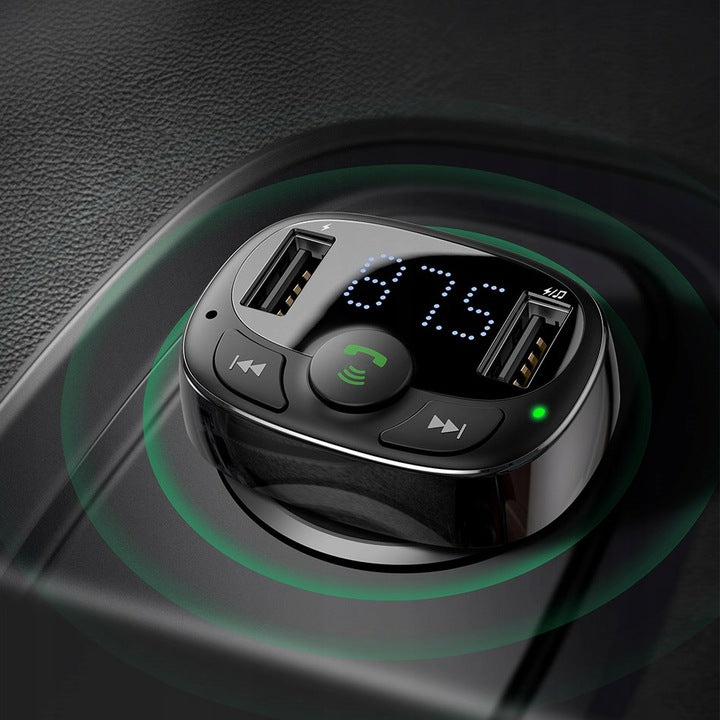 Baseus FM transmitter bluetooth charger MP3 2xUSB Manufacturer code CCMT000001