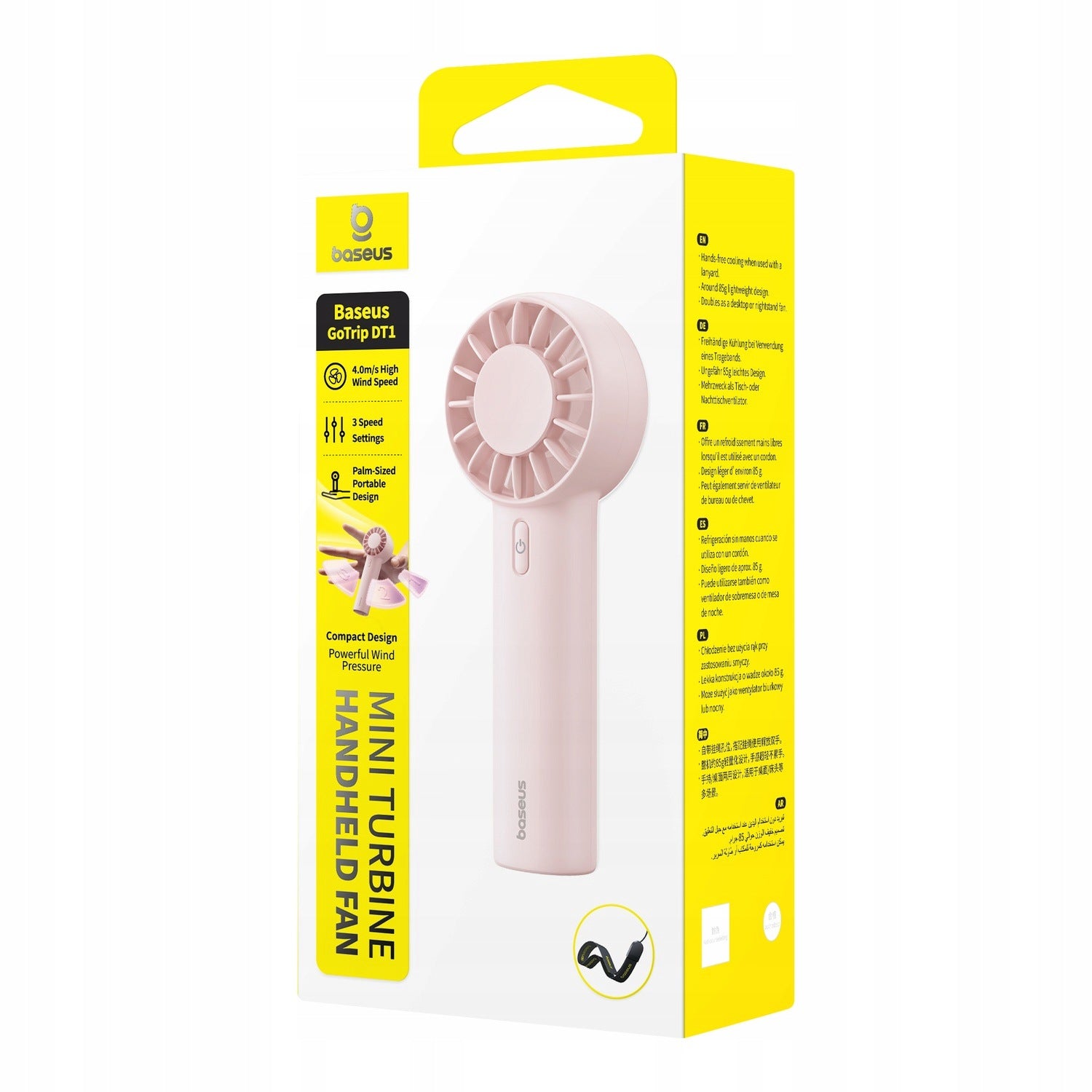 Baseus windmill GoTrip DT1 Mini pink