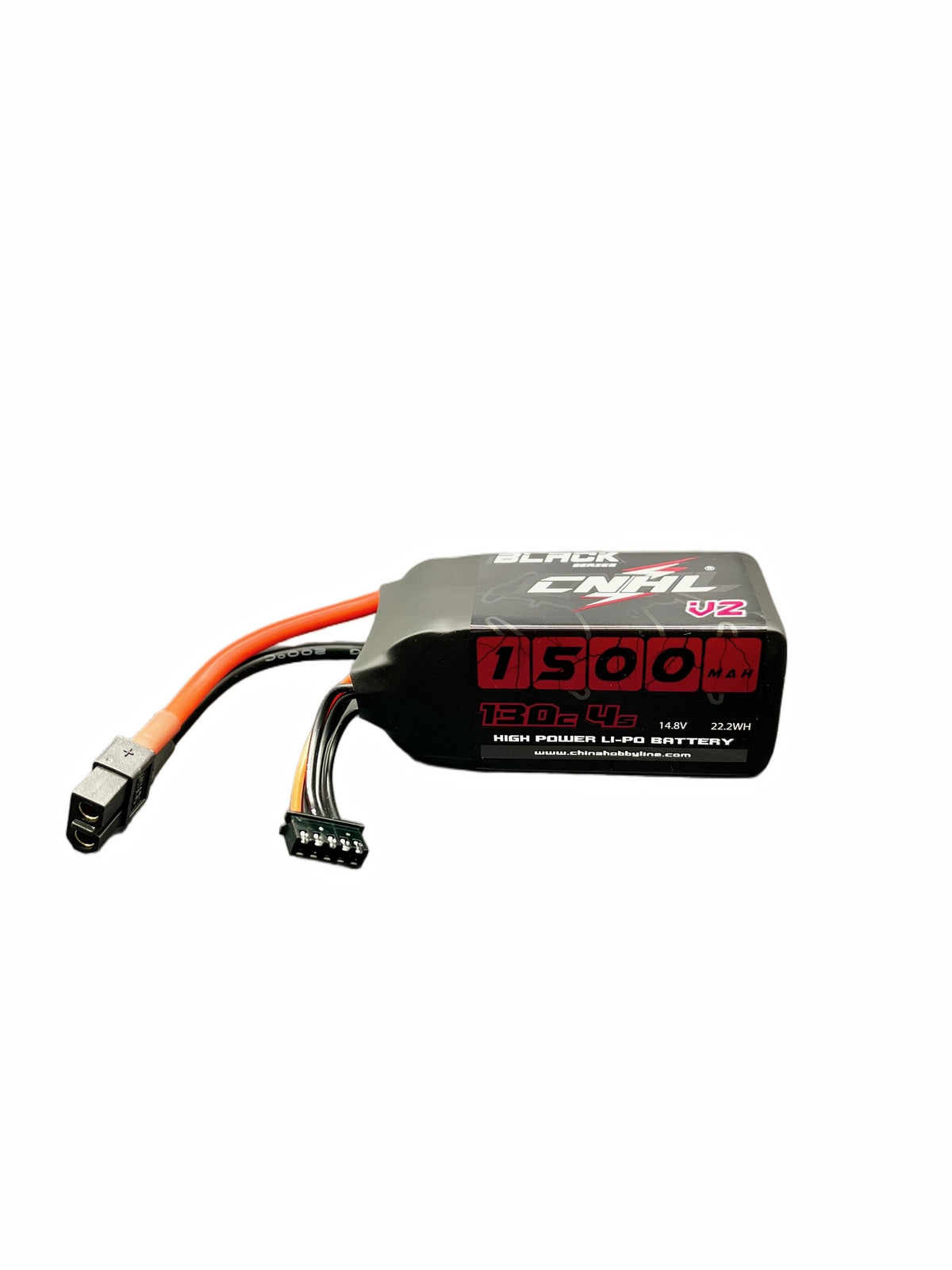 Bateria CNHL Czarna Seria 1500mAh 14.8V 4S 130C Lipo XT60