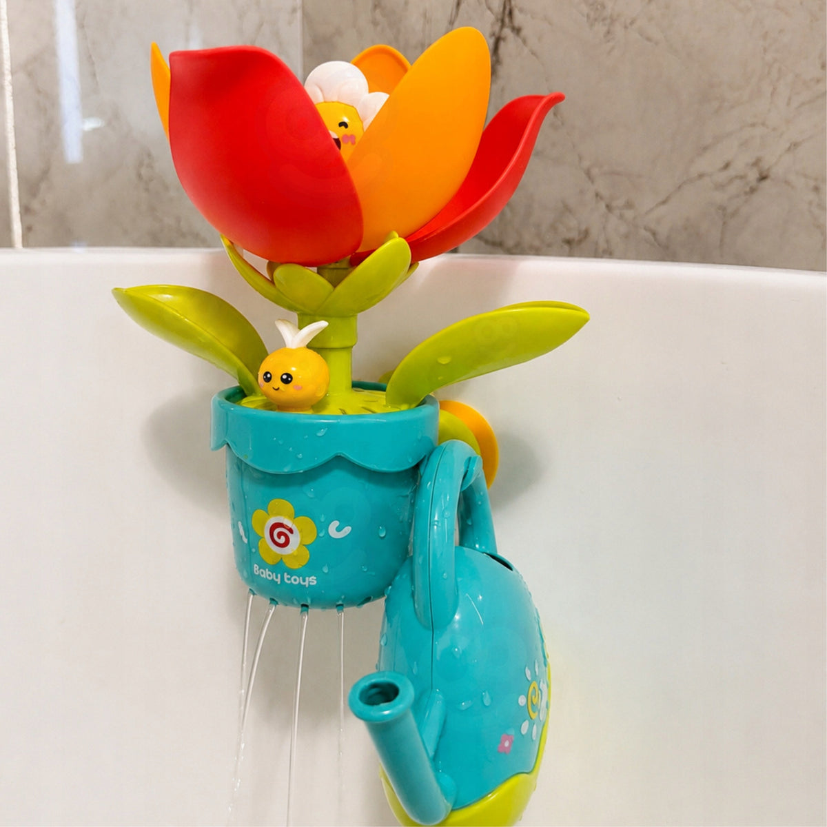 Bath Toy Blooming Flower with Konewka Packaging status original