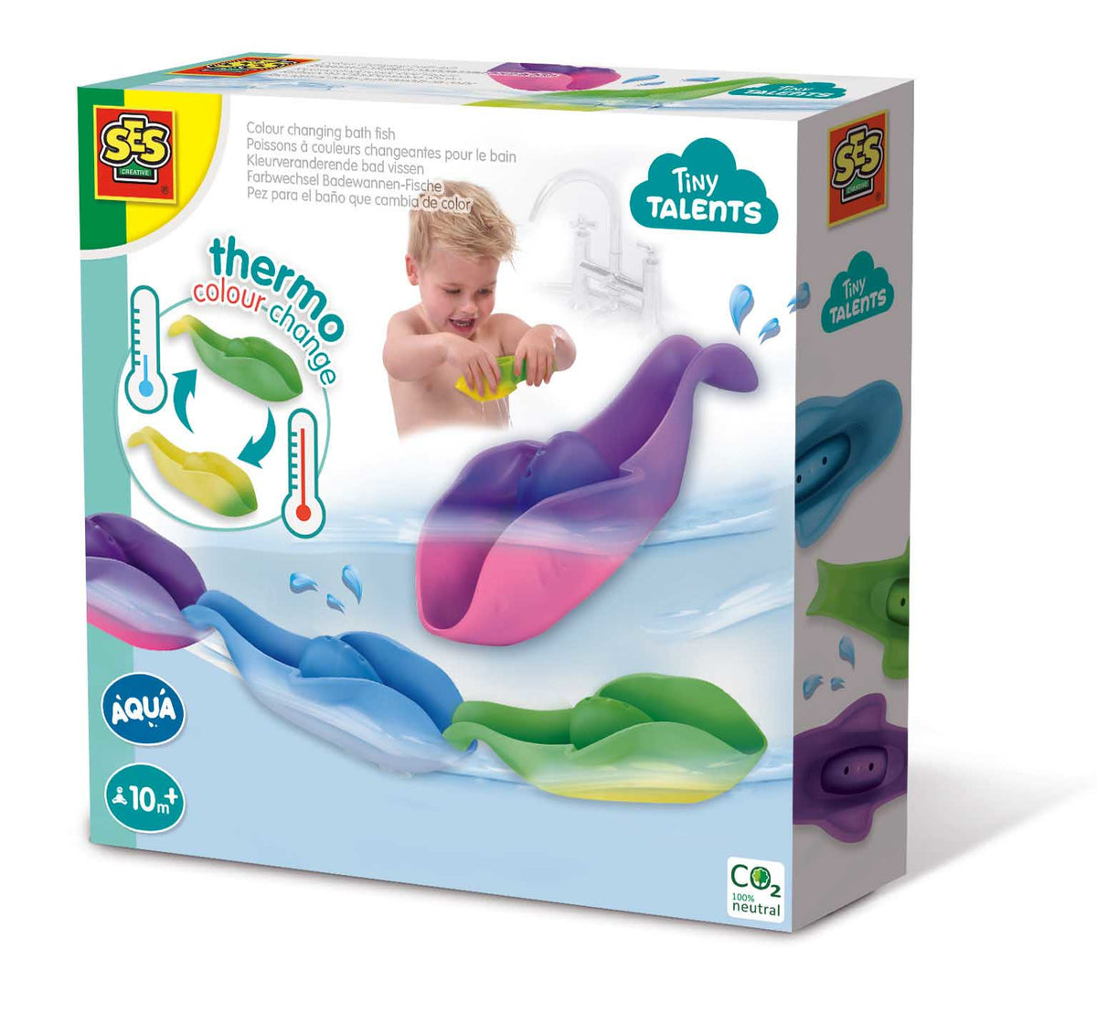 Bath Toy Color Changing Fish SES Creative