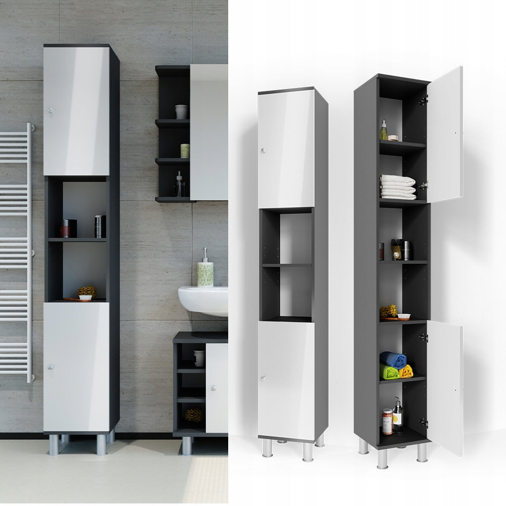 Bathroom Bookcase Vicco Anthracite Möbel_2192 30 c Furniture color anthracite