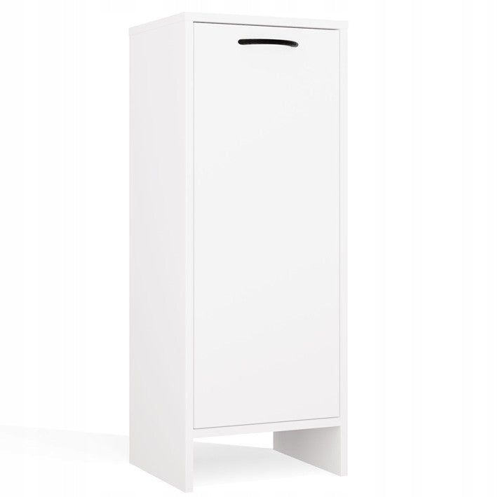 Bathroom Cabinet Standing Narrow 35cm White Bookcase Post Shelves For Bathroom Packaging status original