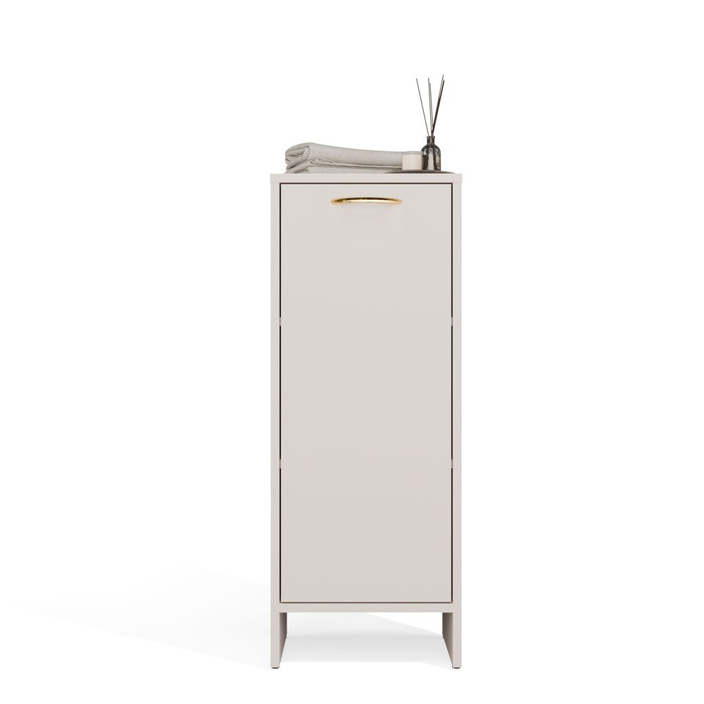Bathroom Cabinet with Laundry Basket Cashmere 35 cm Bookcase Post for Bathroom Packaging status original