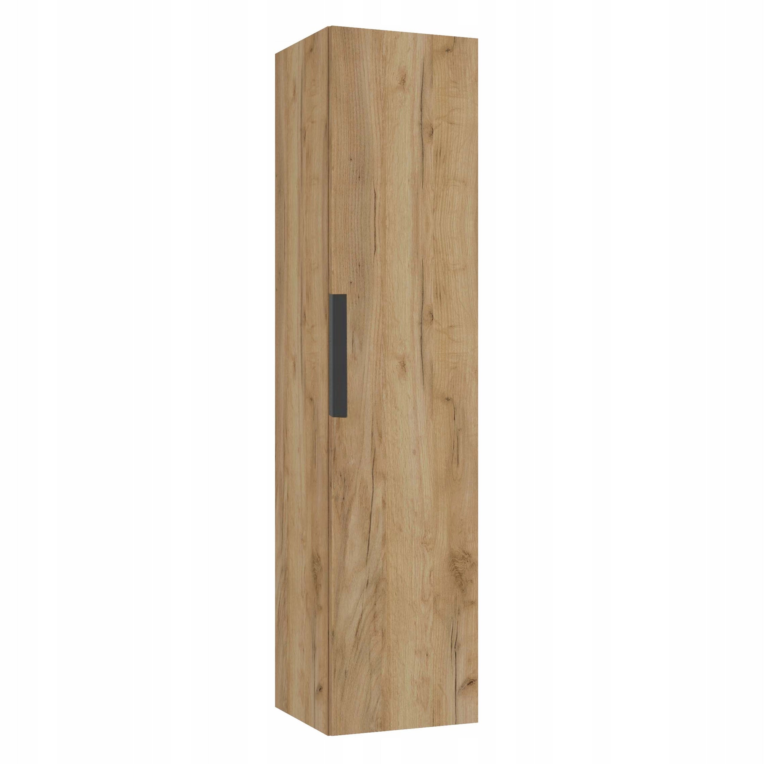 Bathroom Post Cabinet Bookcase Hanging Oak Craft Gold 33 x 140 x 33 cm Manufacturer code Regał Wiszący Dąb Craft Złoty 33 x 140 x 33