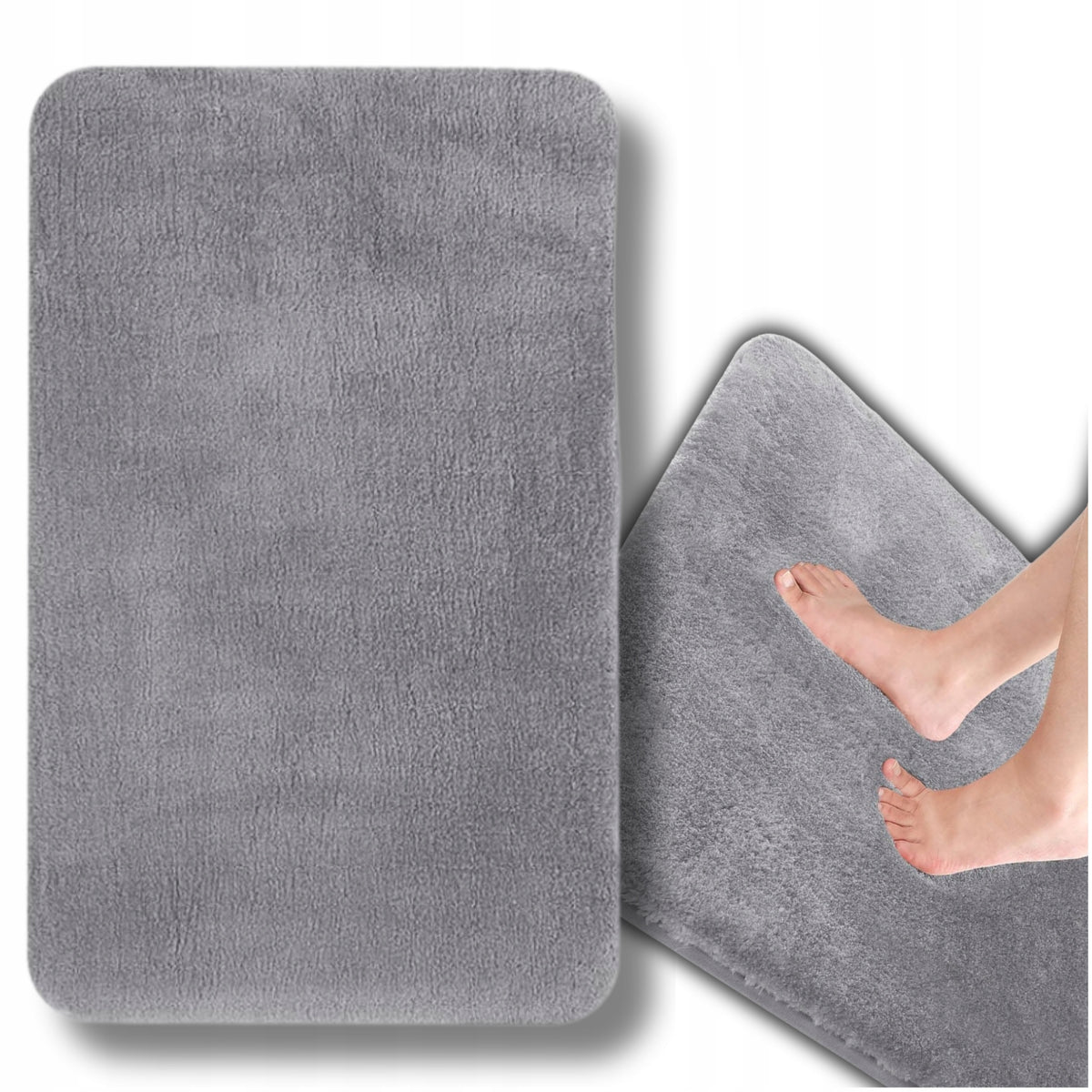 Bathroom Quick Drying Absorbent Rug for Bathroom Toilet Non-Slip Mat