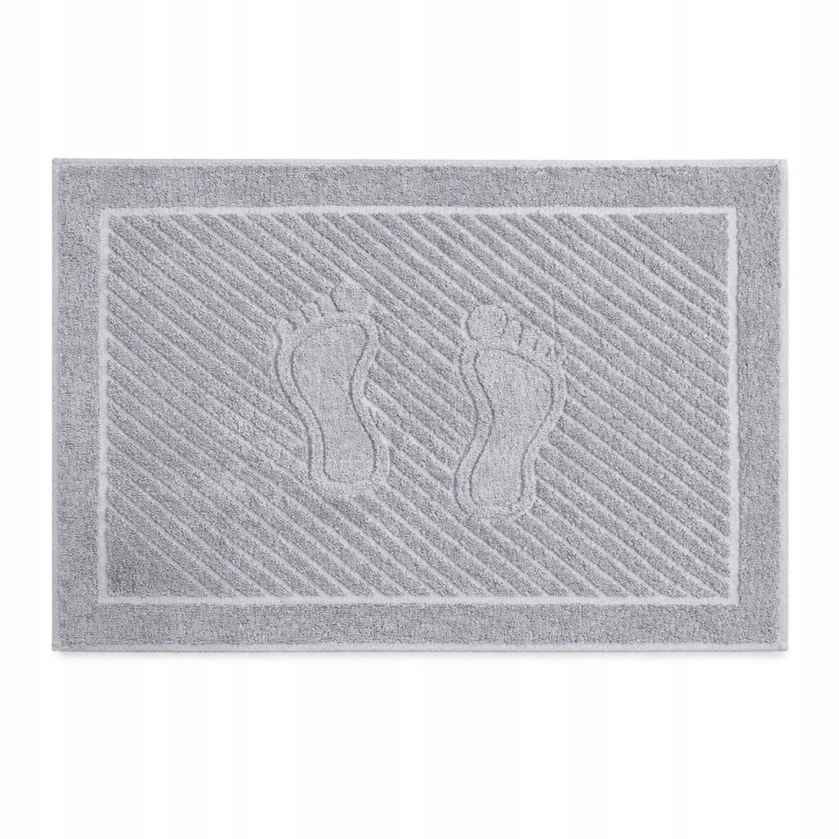 Bathroom Rug 50x70 100 Cotton 650g Towel Foot Soft Absorbent SPA Manufacturer code Dywanik Łazienkowy 50x70 cm, Hellgrau