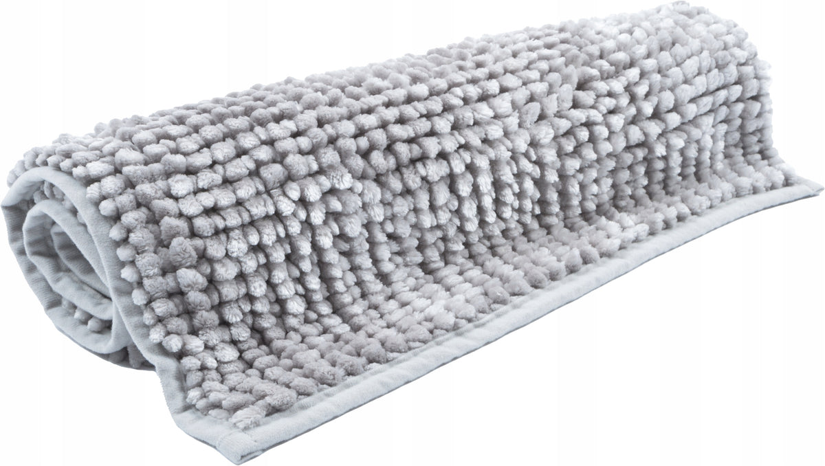 Bathroom Rug BATHROOM MAT 40x60 SOFT THICK Chenille gray Manufacturer code 506961