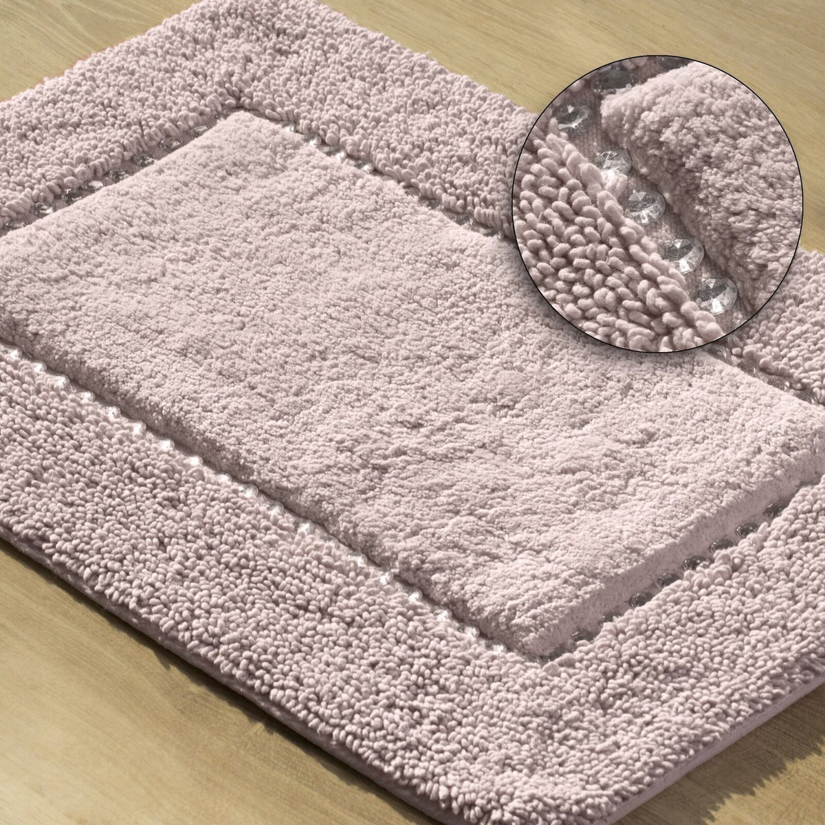 Bathroom Rug CHIC 60x90 pink Product width 60 cm