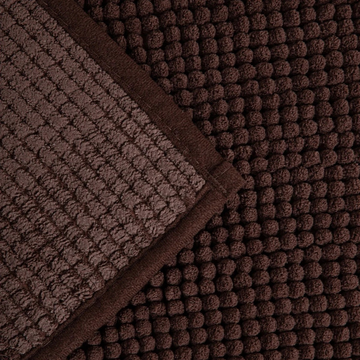 Bathroom Rug JON brown non-slip 50x70 cm HOMLA Length 80 cm