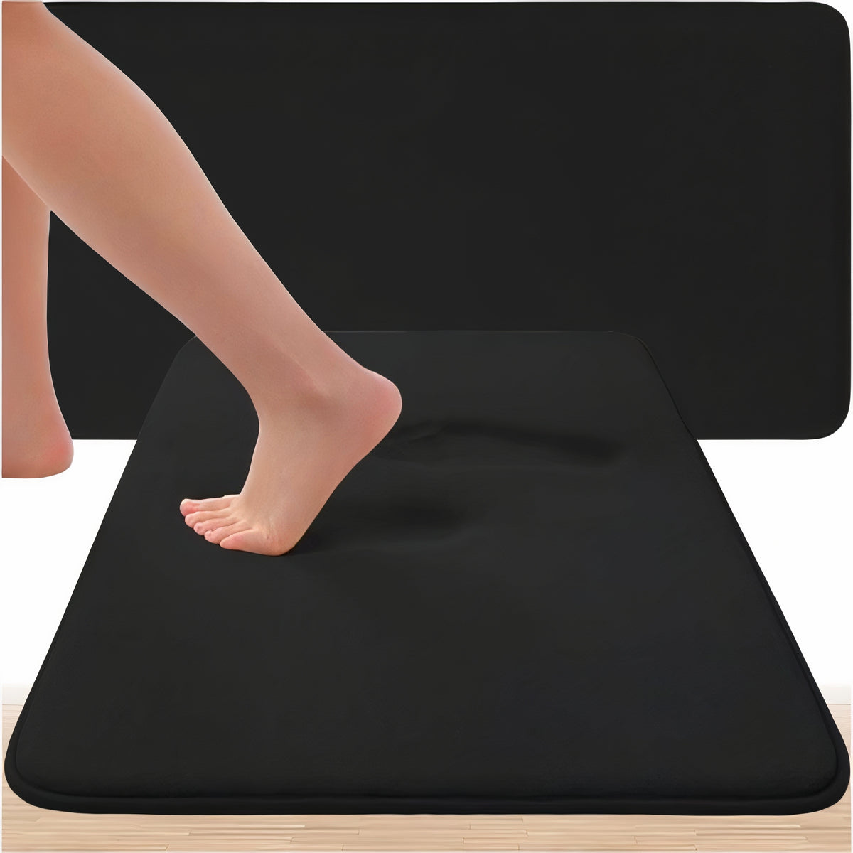 Bathroom Rug Mat Quick Drying Absorbent Non-Slip for Bathroom Toilet