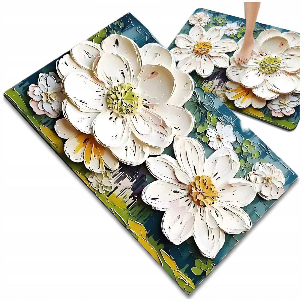 Bathroom Rug NON-SLIP 40x60 cm Soft Absorbent Bathroom Mat Packaging status original