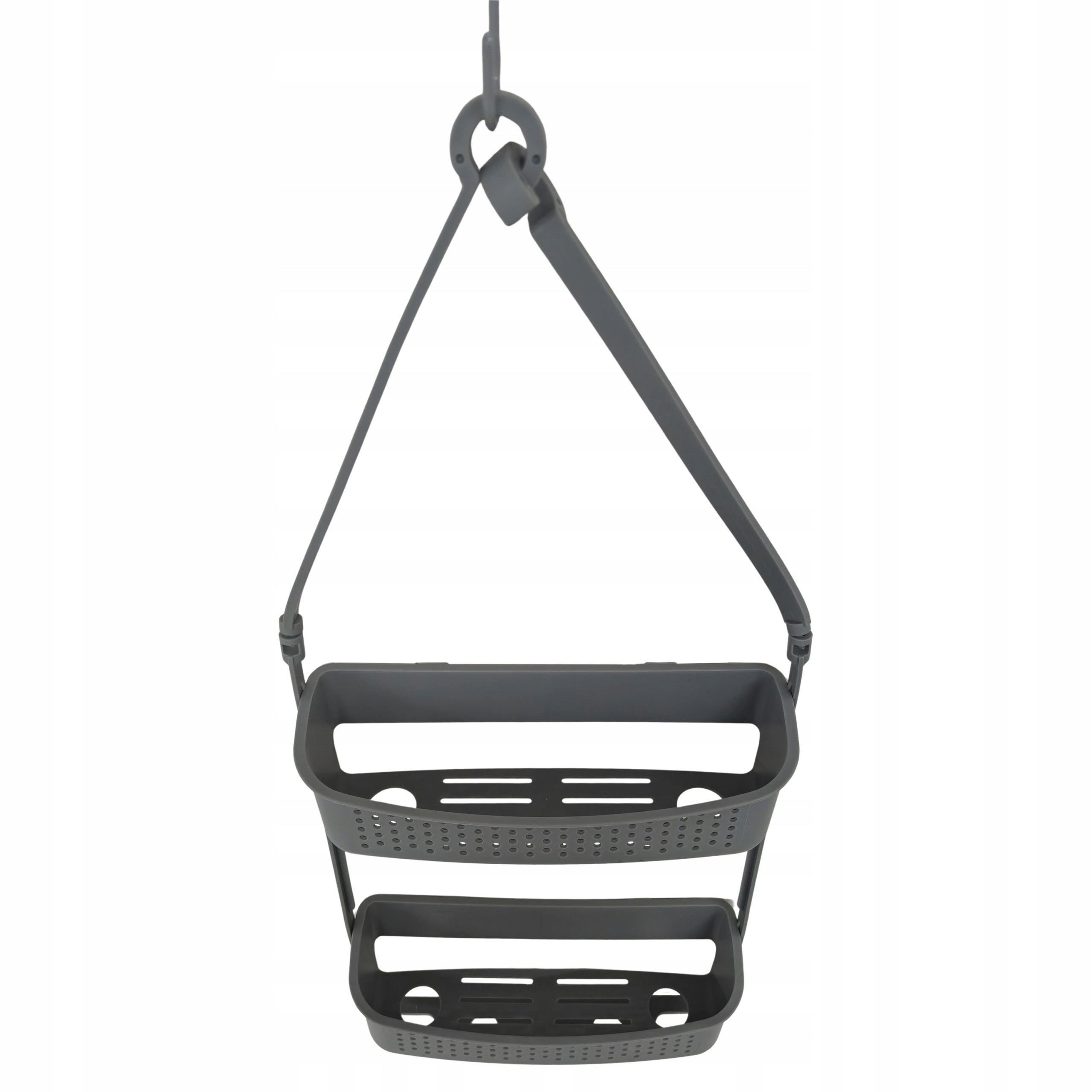 Bathroom Shelf Hanging for Shower Cabin Stainless Grey Solid Brand Sepio