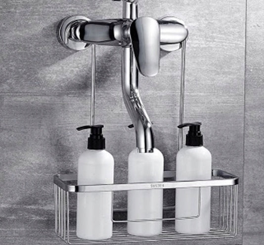 Bathroom Shelf Suspended Shower Faucet Gold Stainless Steel EVG Manufacturer code pd-07