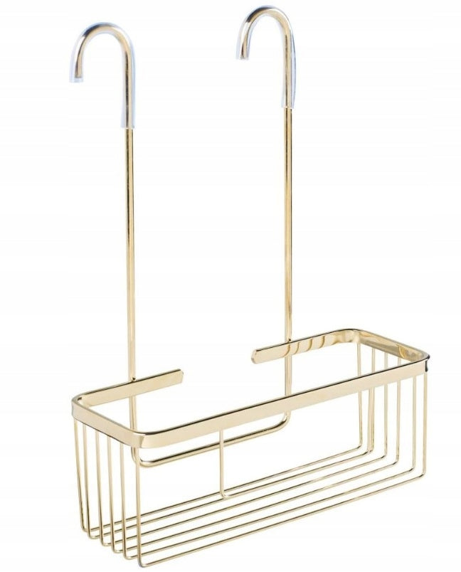 Bathroom Shelf Suspended Shower Faucet Gold Stainless Steel EVG