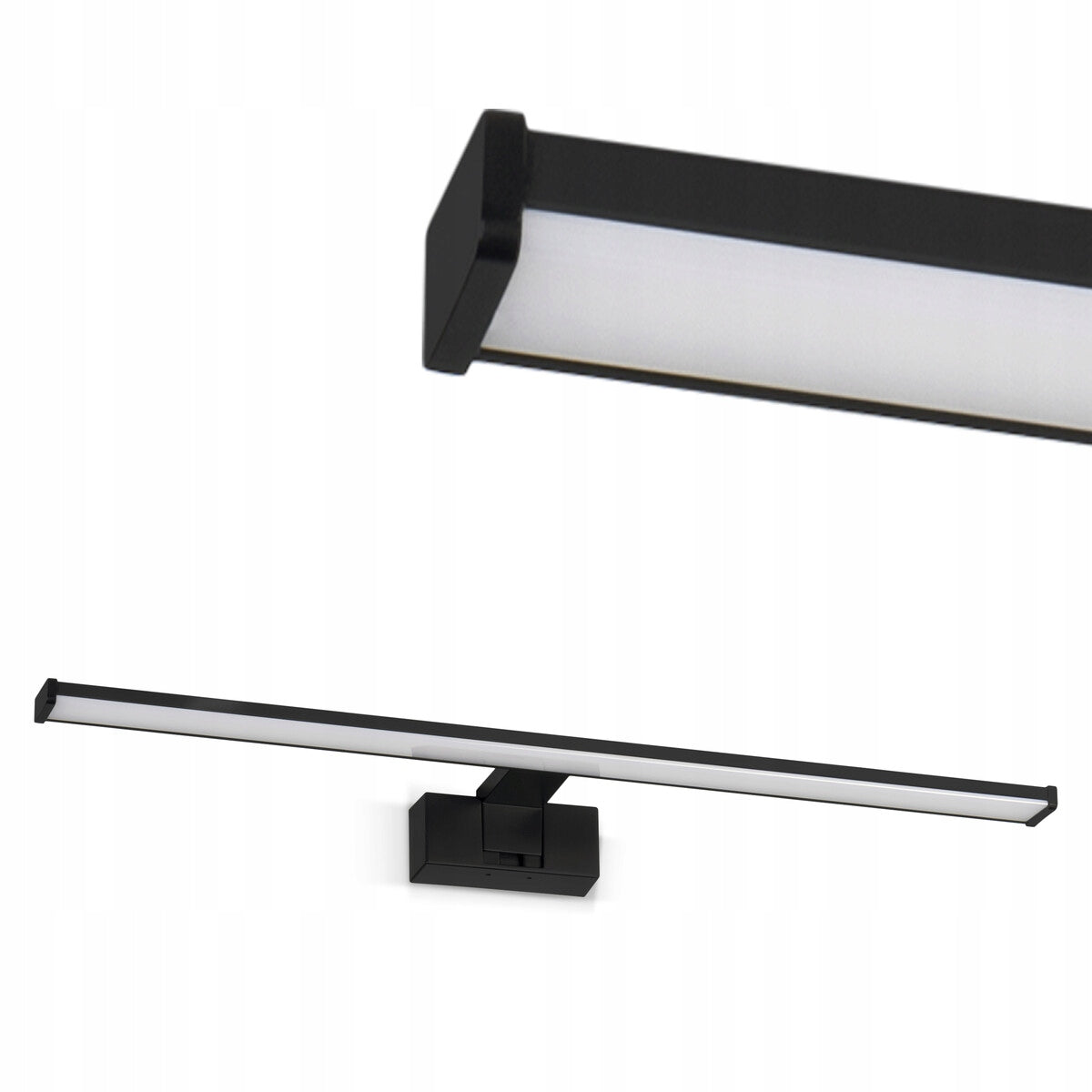 Bathroom lamp LL WALL LAMP 15W black wall lamp over mirror 80cm IP44 LED Packaging status original
