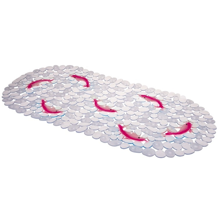 Bathroom mat 70cm dolphin pink