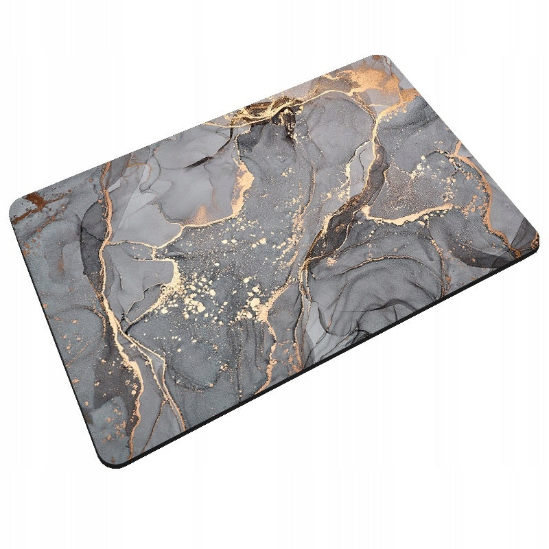 Bathroom mat with diatomite absorbent quick-drying non-slip 40x60 cm