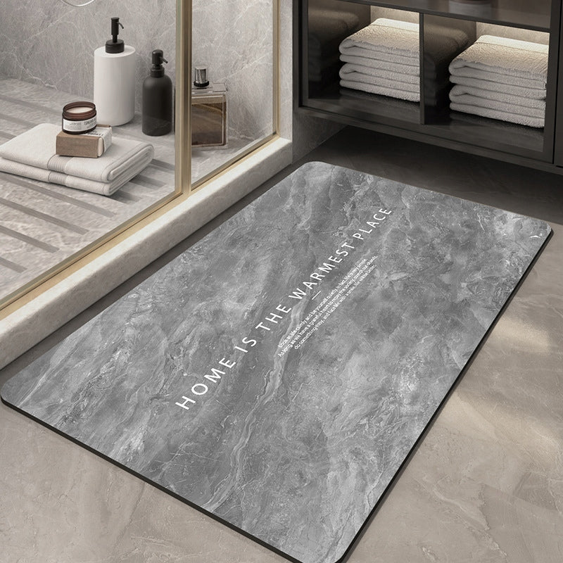 Bathroom mat with diatomite absorbent quick-drying non-slip 40x60cm Brand no brand