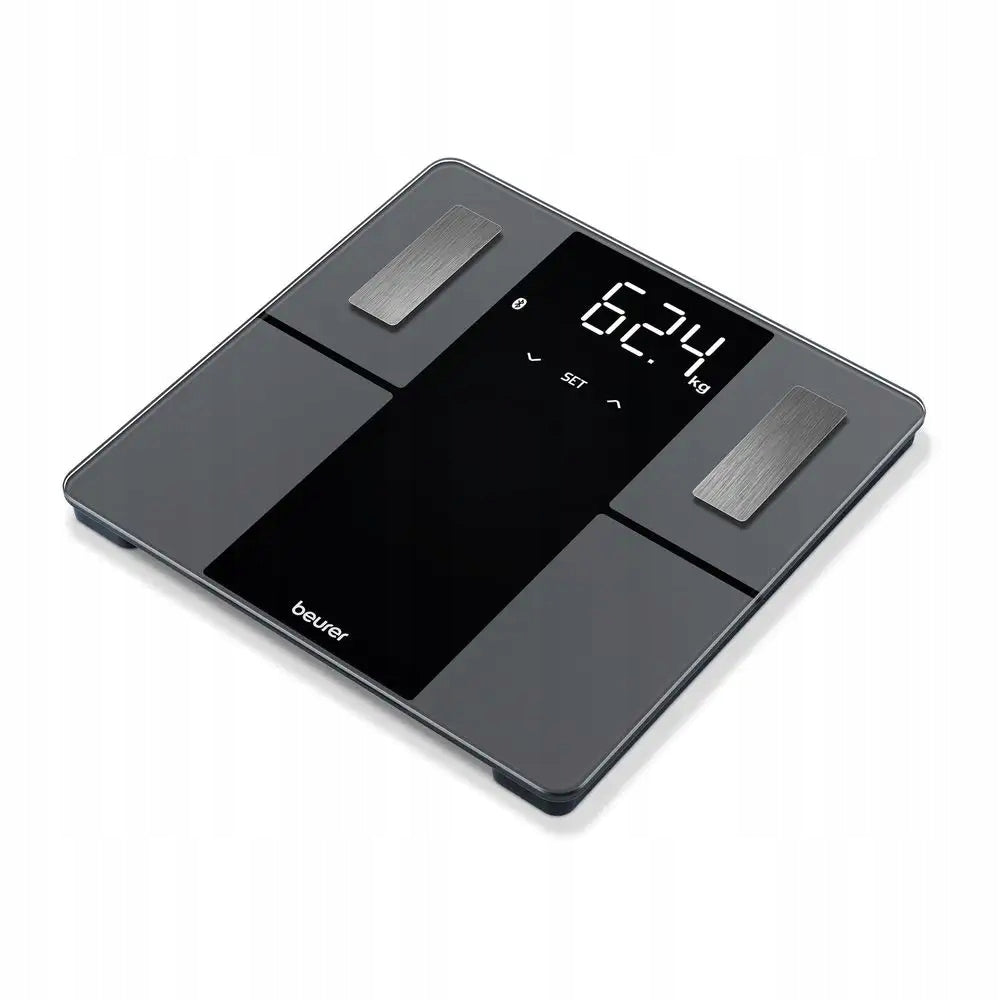 Bathroom scale Beurer BF 500 - body composition analysis with LCD screen Additional features non-slip base automatic calibration auto power-on automatic shutdown