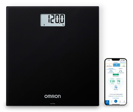 Bathroom scale Omron HN-300T2 Intelli IT Bluetooth BMI black Kind electronic
