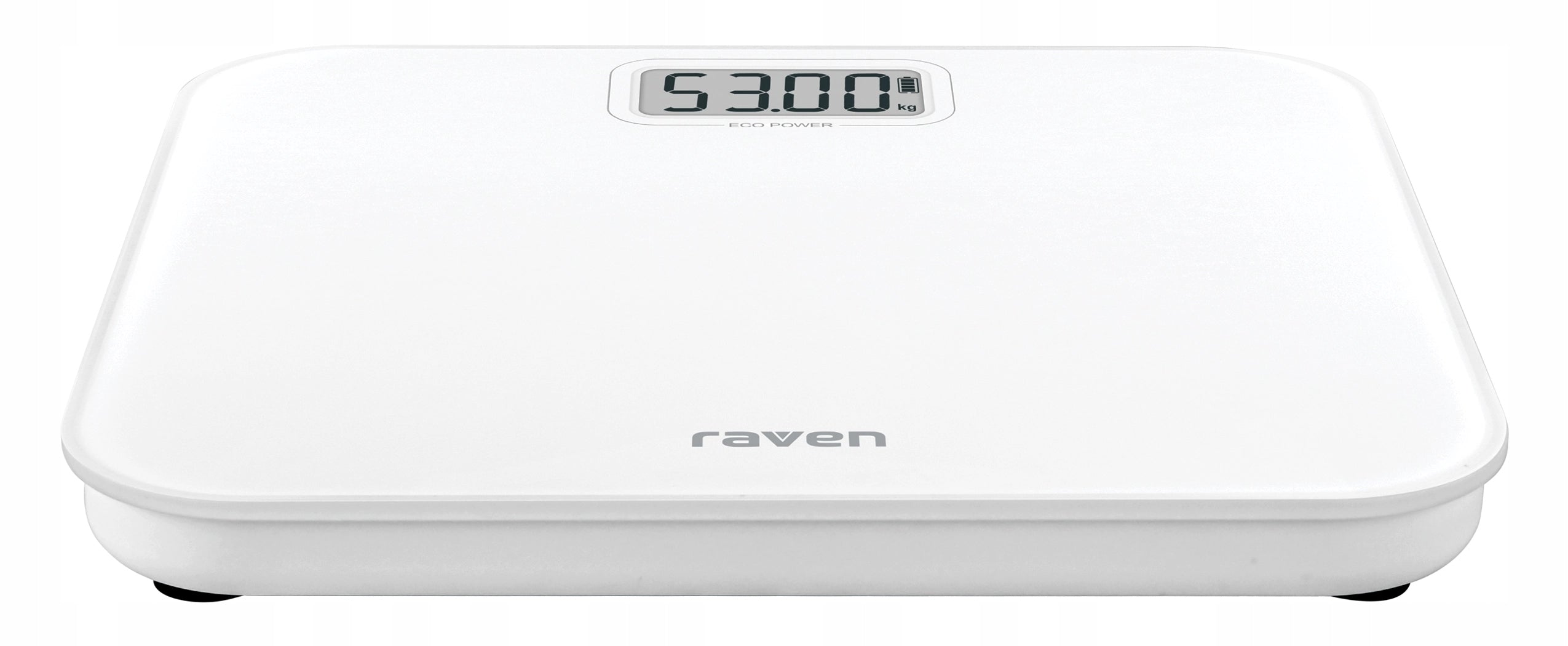 Bathroom scale Raven Eco Power EW015 180kg No Battery Required Glass White Brand Raven